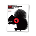 HALO Life-Size Squirrel 8.5"x11" Reactive Targets (Bulk 200 Pack)