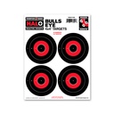 HALO 4x4&quot; Bullseye 8.5&quot;x11&quot; Reactive Targets (Bulk 200 Pack)
