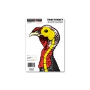 Life-Size Turkey 6.5"x9" Adhesive Targets (Bulk 250 Pack)