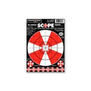 Scope 6.5&quot;x9&quot; Adhesive Targets (Bulk 250 Pack)