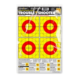 [2551-100] Trouble Shooter 12.5&quot;x19&quot; Paper Targets (Bulk 100 Pack)