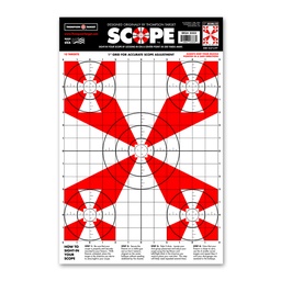 [3333-100] Scope 12.5&quot;x19&quot; Paper Targets (Bulk 100 Pack)