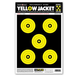 [9999-100] Yellow Jacket 12.5&quot;x19&quot; Paper Targets (Bulk 100 Pack)