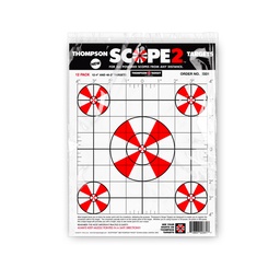 [2331-12] Scope-2 9&quot;x12&quot; Paper Targets (Retail 12 Pack)