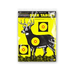[4231-60] Deer 9"x12" Paper Target (Retail 60 Pack)