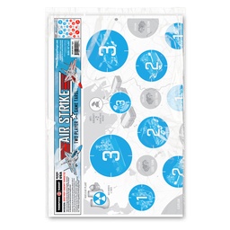 [4001-5] Air Strike Game 19"x25" Paper Targets (Retail 5 Pack)