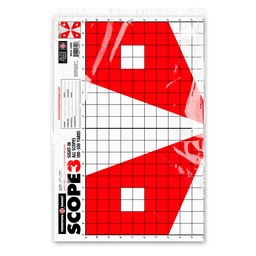 [3500-20] Scope-3 19&quot;x25&quot; Paper Targets (Retail 20 Pack)