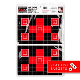 [4643-5] HALO Scope 12.5"x19" Reactive Targets (Retail 5 Pack)