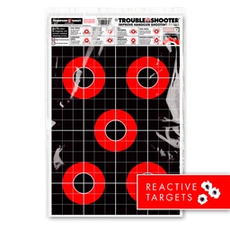 [4646-5] HALO Trouble Shooter 12.5"x19" Reactive Targets (Retail 5 Pack)