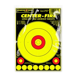 [5564-10] Center-Fire 6.5"x9" Adhesive Targets (Retail 10 Pack)
