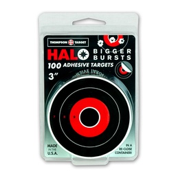 [6260-100] HALO Reactive 3" Adhesive Targets (Retail 100 Pack)