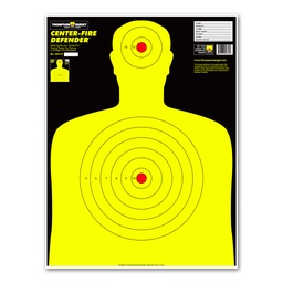 [0645-100] Center-Fire Silhouette 19"x25" Paper Targets (Bulk 100 Pack)