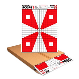 [3500-500] Scope-3 19"x25" Paper Targets (Bulk 500 Case)