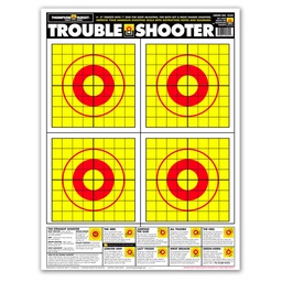 [2550-100] Trouble Shooter 19"x25" Paper Targets (Bulk 100 Pack)