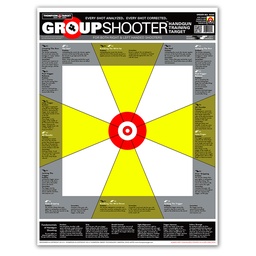 [9200-100] Group Shooter 19"x25" Paper Targets (Bulk 100 Pack)