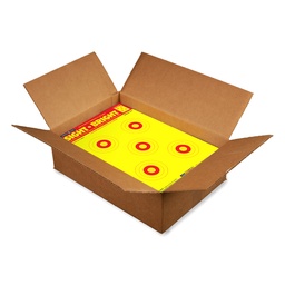 [2222-1000] Sight Bright 12.5&quot;x19&quot; Paper Targets (Bulk 1,000 Case)
