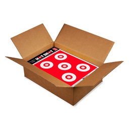 [8930-1000] Hot Shot 12.5&quot;x19&quot; Paper Targets (Bulk 1,000 Case)
