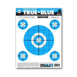 [2121-500] True Blue 9&quot;x12&quot; Paper Target (Bulk 500 Pack)