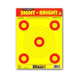 [2221-500] Sight Bright 9"x12" Paper Target (Bulk 500 Pack)