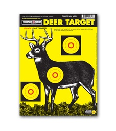 [4231-500] Deer 9"x12" Paper Target (Bulk 500 Pack)