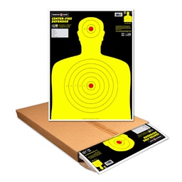 [0645-500] Center-Fire Silhouette 19"x25" Paper Targets (Bulk 500 Case)