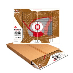 [8825-500] Life-Size Deer 19"x25" Paper Targets (Bulk 500 Case)