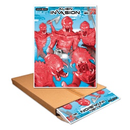 [4003-500] Alien Invasion Game 19"x25" Paper Targets (Bulk 500 Case)