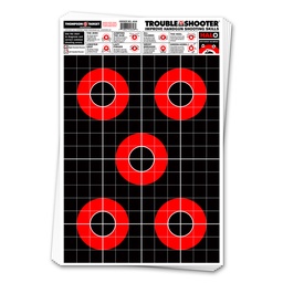 [4646-100] HALO Trouble Shooter 12.5"x19" Reactive Targets (Bulk 100 Pack)