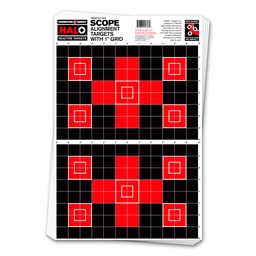 [4643-100] HALO Scope 12.5&quot;x19&quot; Reactive Targets (Bulk 100 Pack)