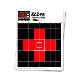 [4605-200] HALO Scope 8.5&quot;x11&quot; Reactive Targets (Bulk 200 Pack)