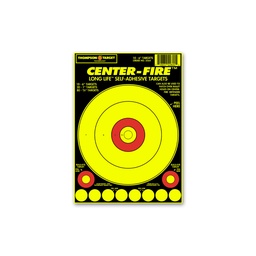 [5564-250] Center-Fire 6.5&quot;x9&quot; Adhesive Targets (Bulk 250 Pack)