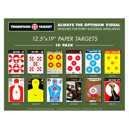 [5700-B-Refill] 5700-B Display Product Refill (144 Units of 12.5&quot;x19&quot; Paper Targets 10/Pack)