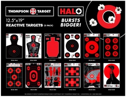 [5700-C-Refill] 5700-C Display Product Refill (144 Units of 12.5&quot;x19&quot; HALO Reactive Targets 5/Pack)
