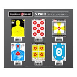 [7600-A-Refill] 7600-A Product Only Refill (72 Units of 19"x25" Paper Targets 5/Pack)