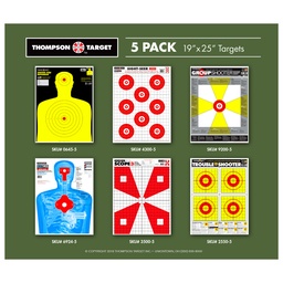 [7600-A-Refill] 7600-A Product Only Refill (72 Units of 19"x25" Paper Targets 5/Pack)