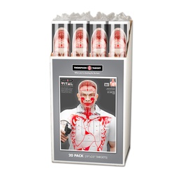 [2401-C] Case of 12 - Vital Information 19"x25" Paper Targets (20 Pack Roll)