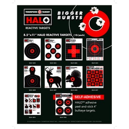 [5800-A-Refill] 5800-A Product Refill Only (120 Units of 8.5"x11" HALO Reactive Targets 10/Pack)